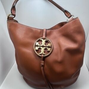 Tory Burch Tan Leather Hobo Bag